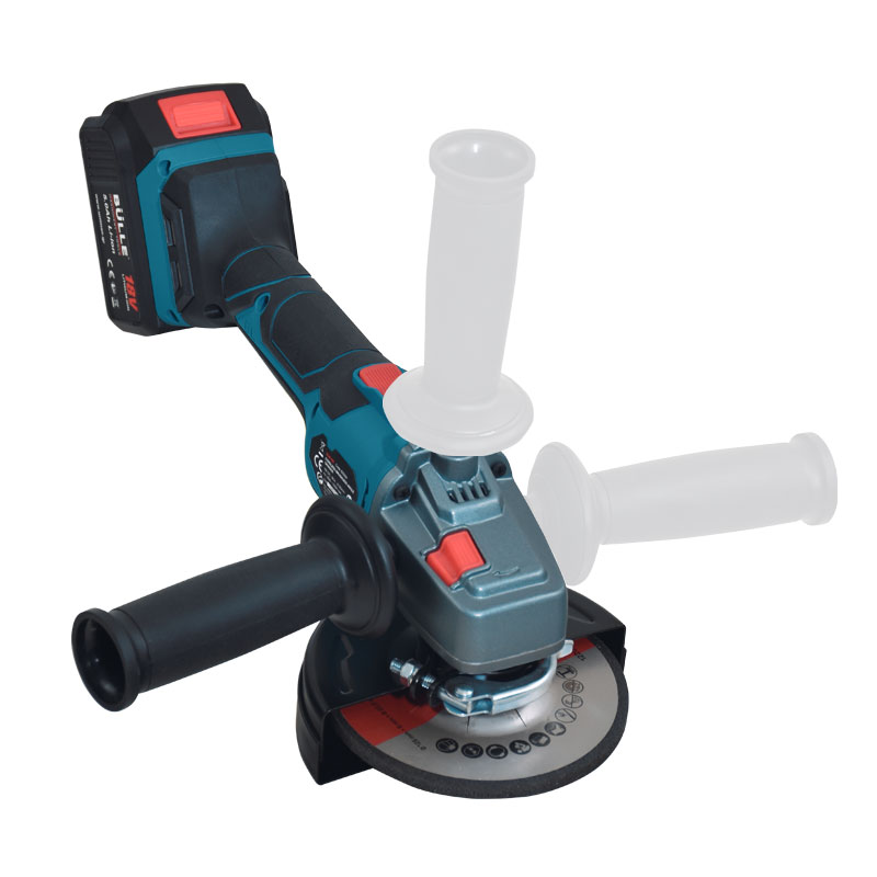 BULLE: ΕΠΑΝΑΦΟΡΤΙΖΟΜΕΝΟΣ ΓΩΝΙΑΚΟΣ ΤΡΟΧΟΣ 125mm BRUSHLESS, ΡΥΘΜΙΖΟΜΕΝΟΣ, 18V 1x5Ah - 6