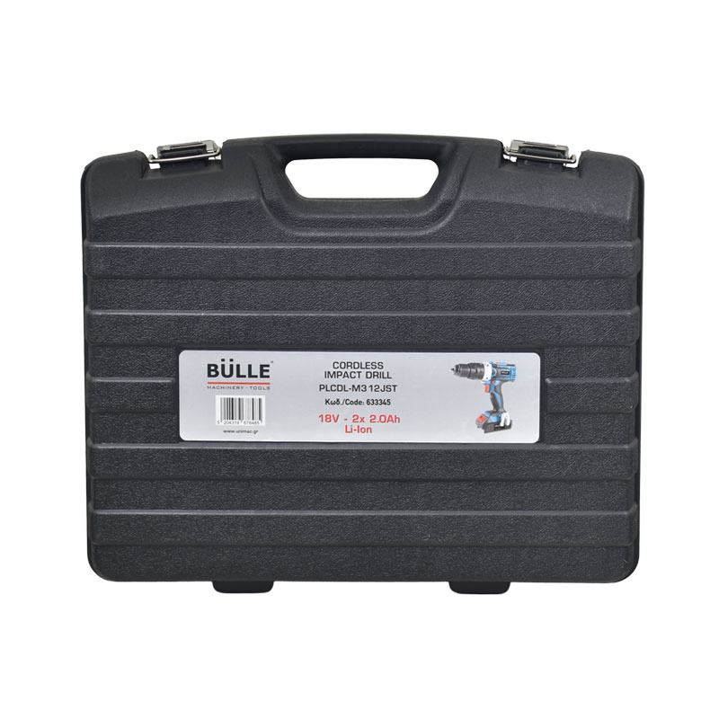 BULLE: ΚΡΟΥΣΤΙΚΟ ΔΡΑΠΑΝΟΚΑΤΣΑΒΙΔΟ 40Nm, 18V, 2x2Ah Li-Ion - 8