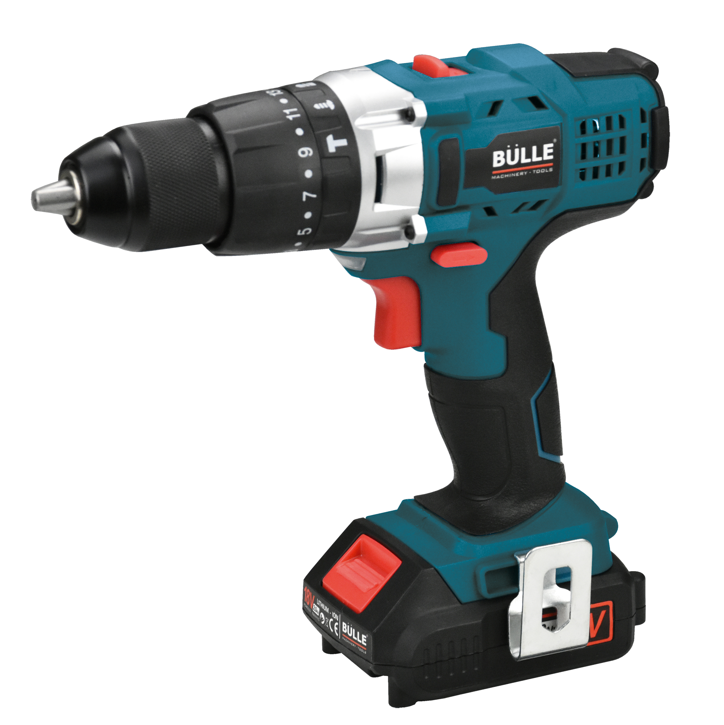 2-Speed Lithium Percussion Drill 18 V 2 x 2.0Ah Bulle - 2