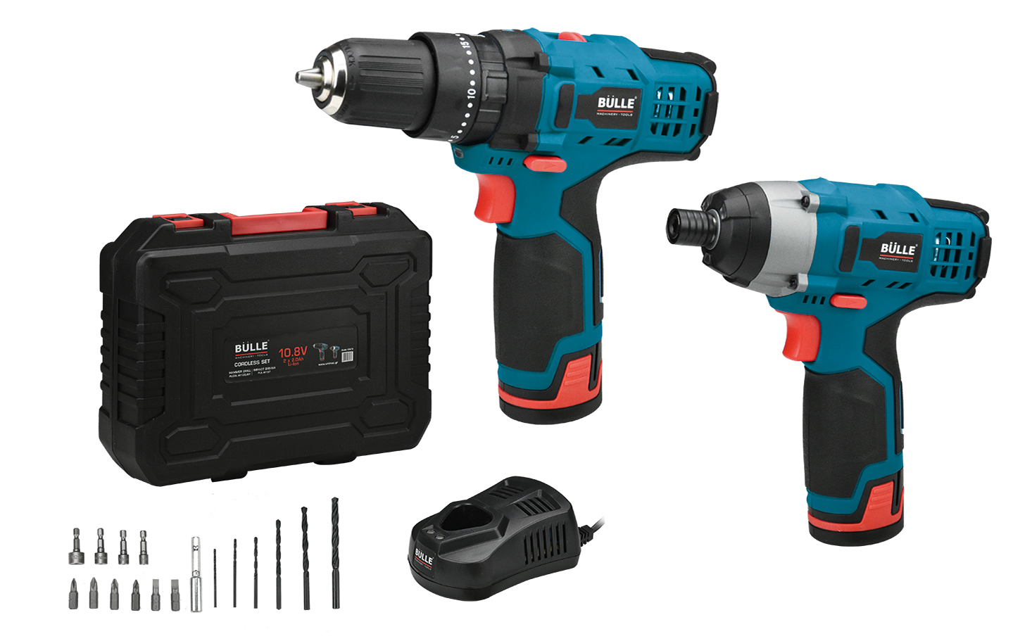 Lithium Hammer Drill and Screwdriver Set 10.8V Bulle - 1