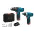 Lithium Hammer Drill and Screwdriver Set 10.8V Bulle - 0