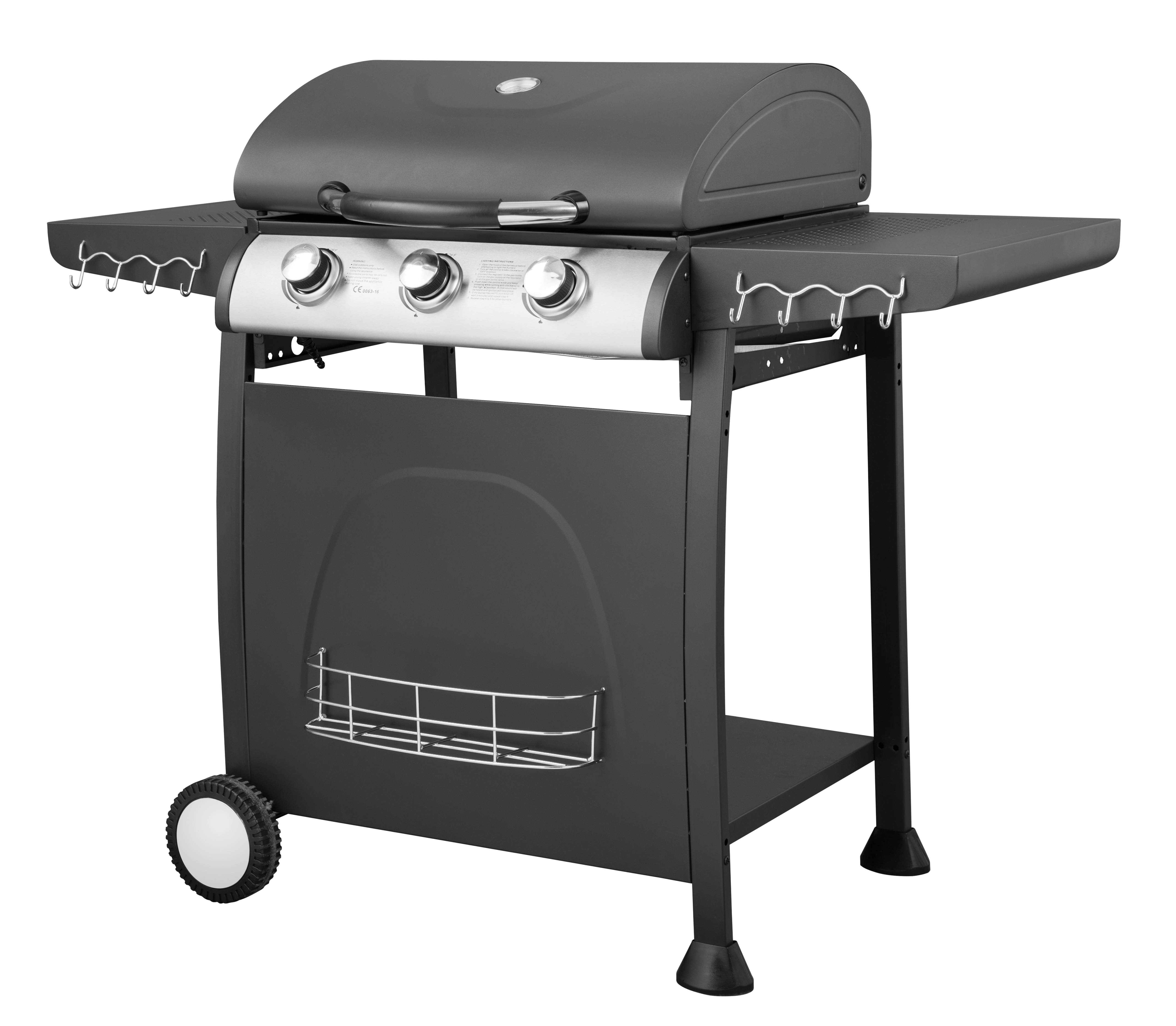 Gas Barbeque Basic with 3 Hobs Unimac - 1