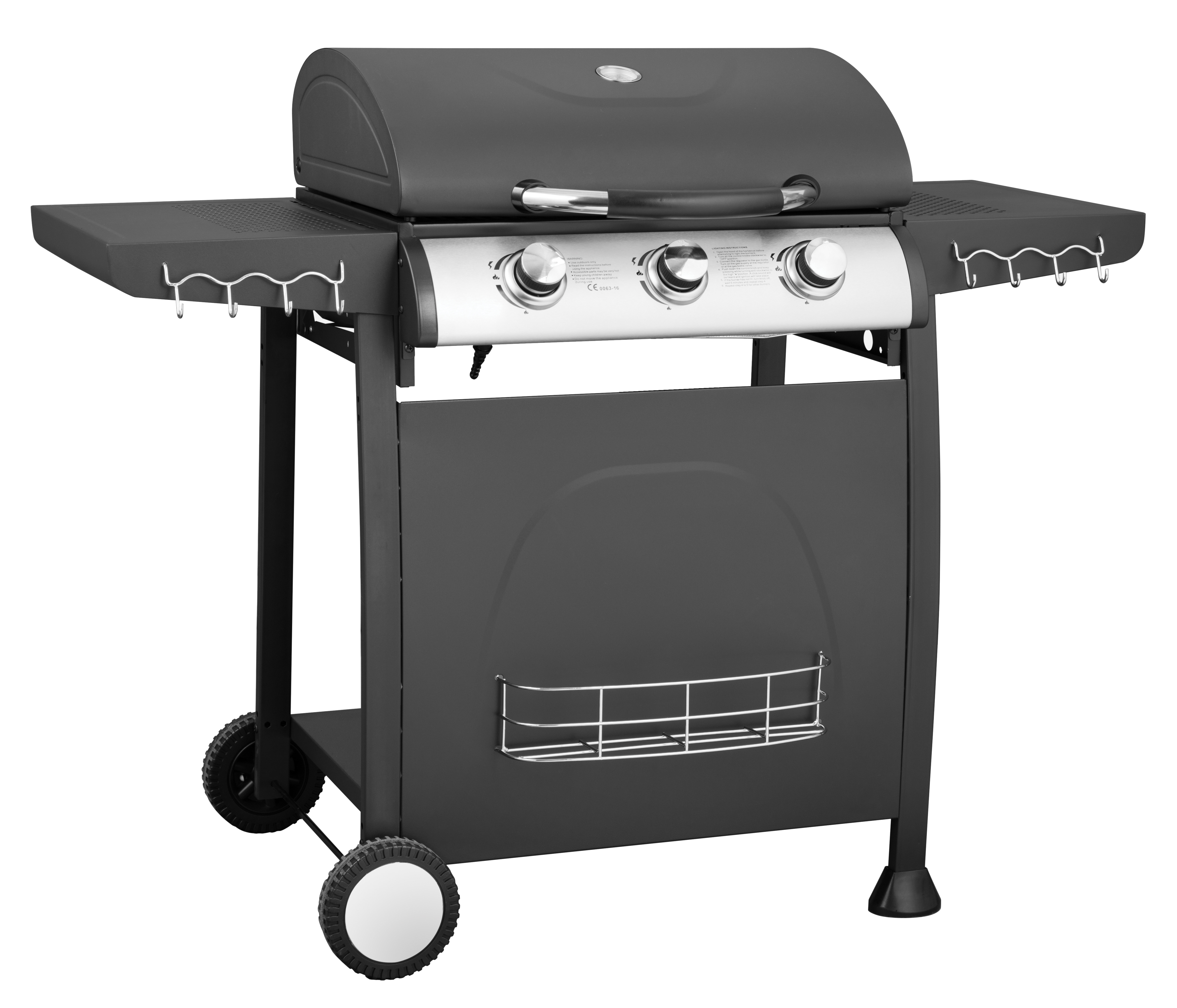 Gas Barbeque Basic with 3 Hobs Unimac - 2