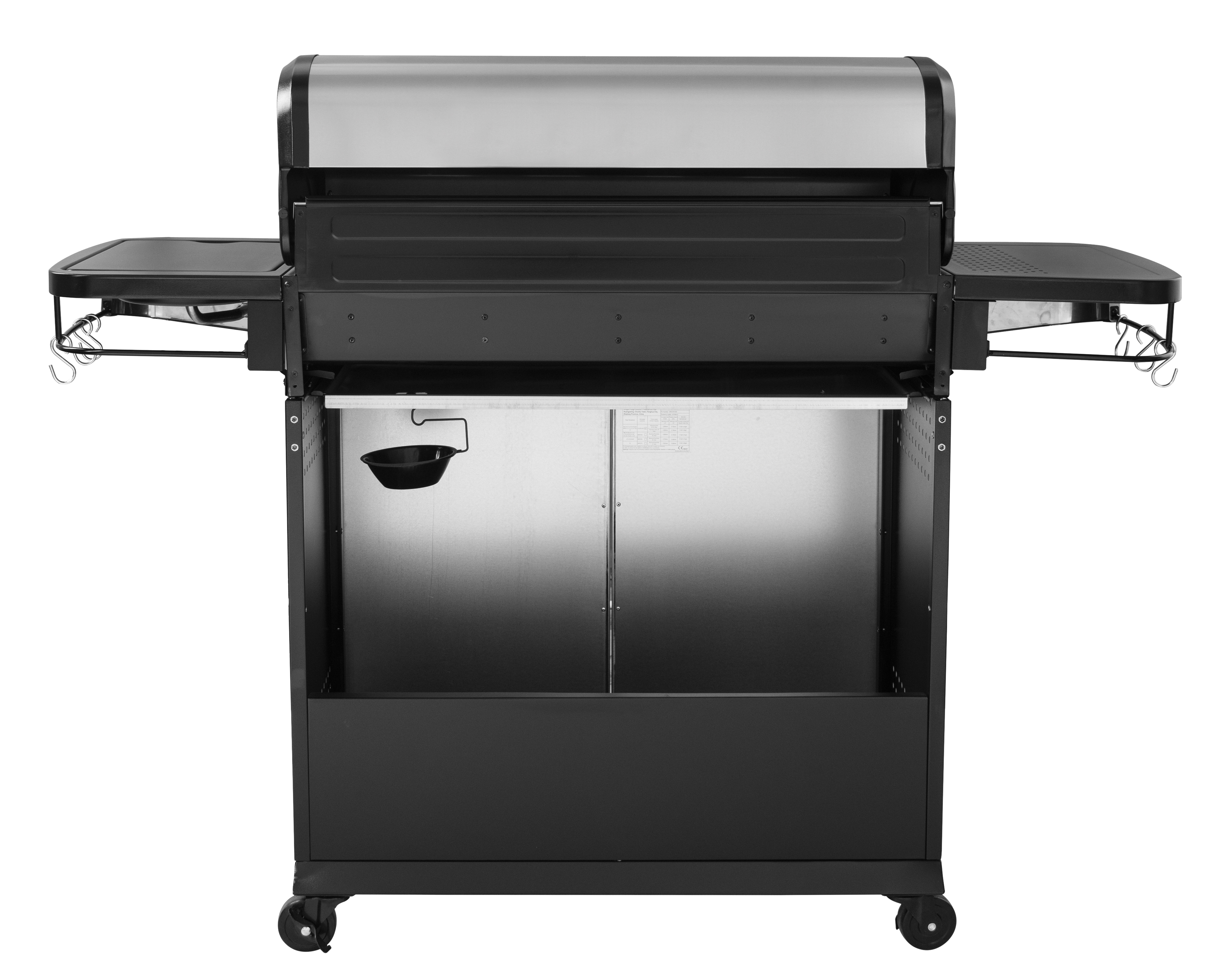 Gas Barbeque Premium INOX with 4 Burners and a side cob Unimac - 3