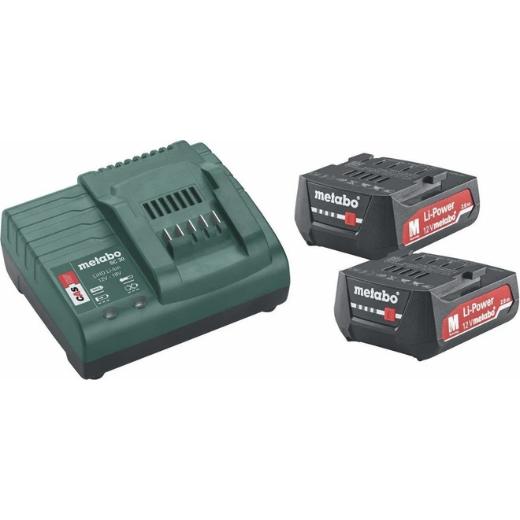 Σετ Φορτιστής και Μπαταρίες SC 30 2x2Ah 12V Metabo