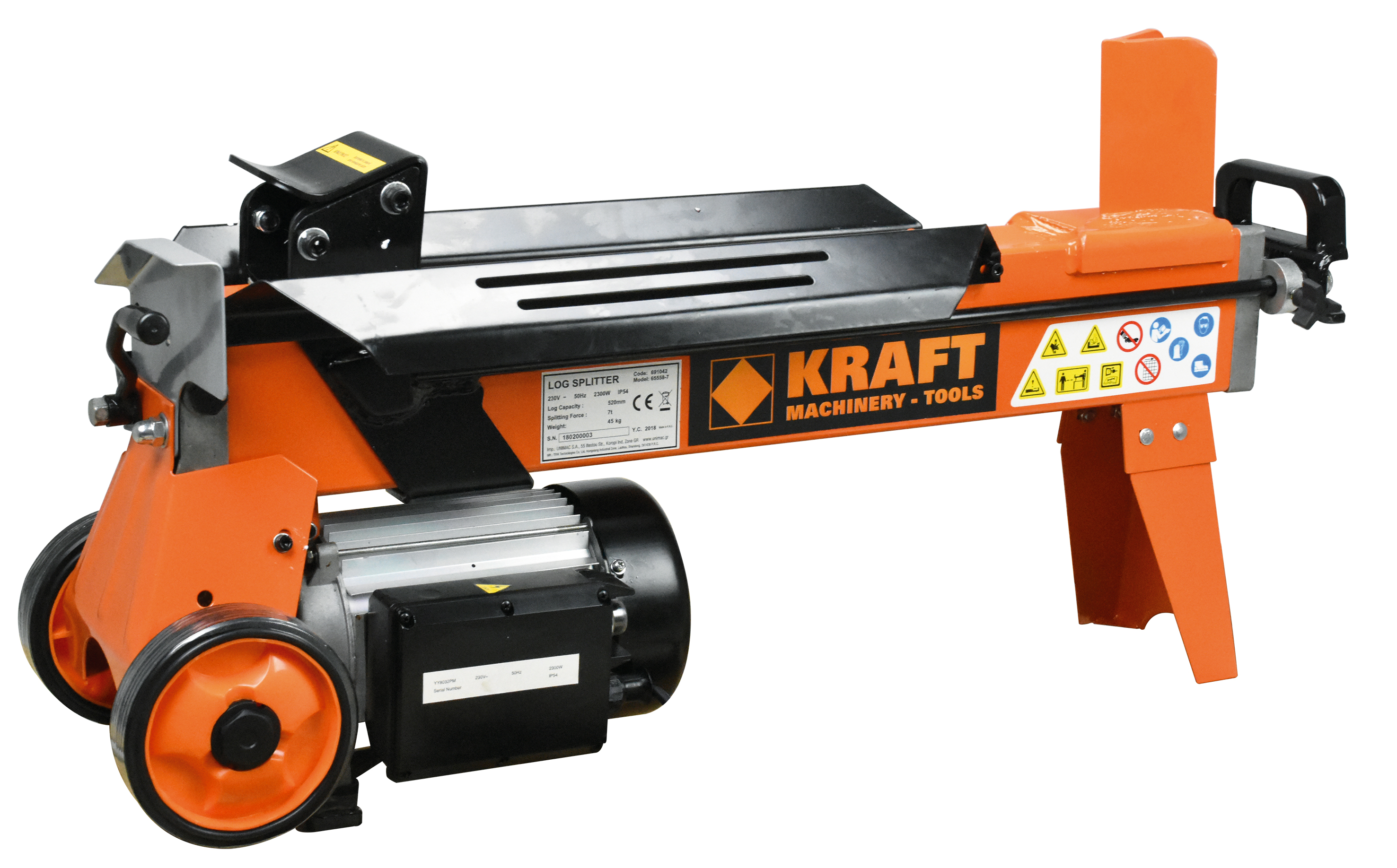 KRAFT: ΣΧΙΣΤΙΚΟ ΞΥΛΟΥ 7 ΤΟΝΩΝ, 2300W - 1