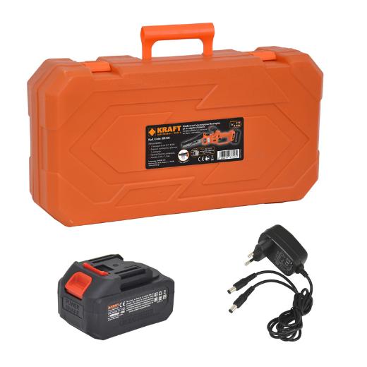 KRAFT: ΚΛΑΔΕΥΤΙΚΟ ΑΛΥΣΟΠΡΙΟΝΟ ΜΠΑΤΑΡΙΑΣ ΒΑΡΕΩΣ ΤΥΠΟΥ 200mm 21V 1x4Ah
