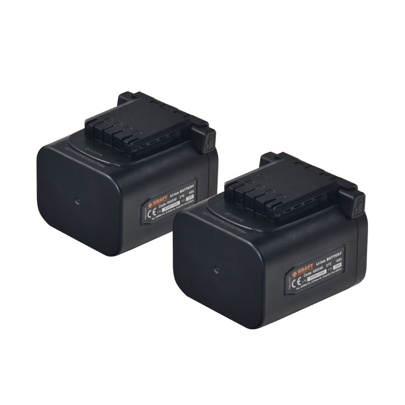 Σετ Ψαλίδι Κλαδέματος και Αλυσοπρίονο Μπαταρίας 21V Kraft - 4