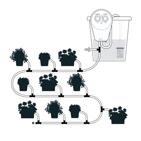 Water Timer Set for Watering Tank Kraft - 2