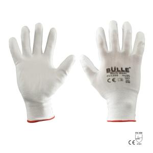 Γάντια Πολυουρεθάνης Λευκά Bulle - 15271