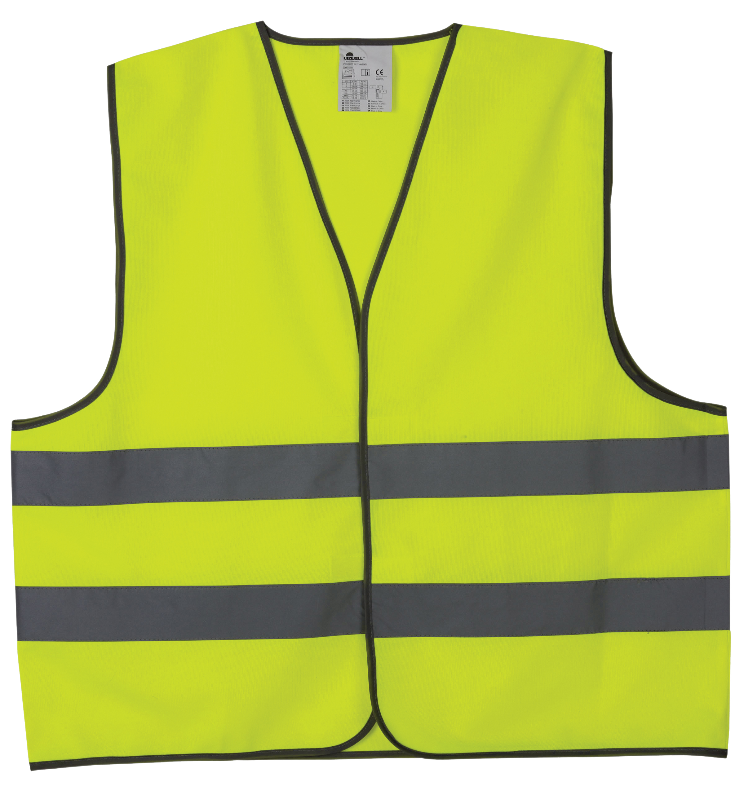 Safety Vest Yellow Vizwell