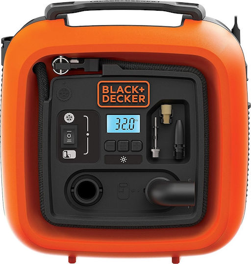 Τρόμπα Αυτοκινήτου με Καλώδιο Αναπτήρα 12V Black & Decker - 1
