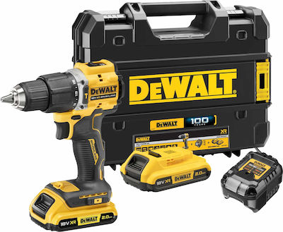 Κρουστικό Δραπανοκατσάβιδο Μπαταρίας Brushless 18V + Μπαταρίες 2x2Ah Dewalt