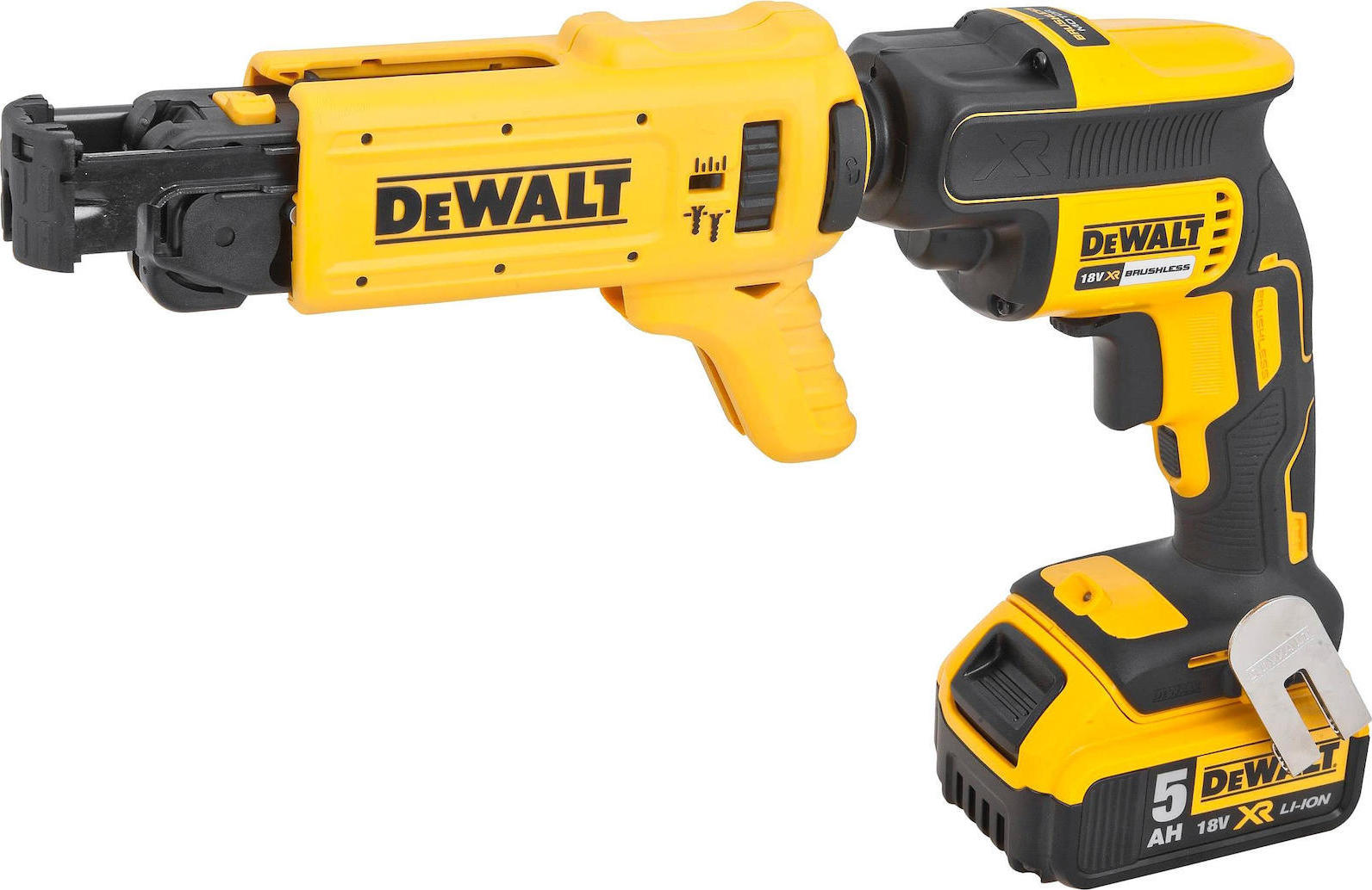 Κατσαβίδι Γυψοσανίδας Μπαταρίας 18V 2x5Ah DeWalt - 1