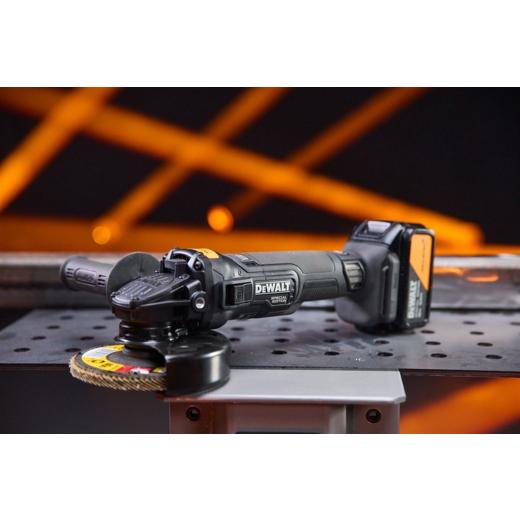 Γωνιακός Τροχός 125 mm Brushless McLaren XR 18V με Μπαταρίες και Φορτιστή (2x5 Ah) Dewalt