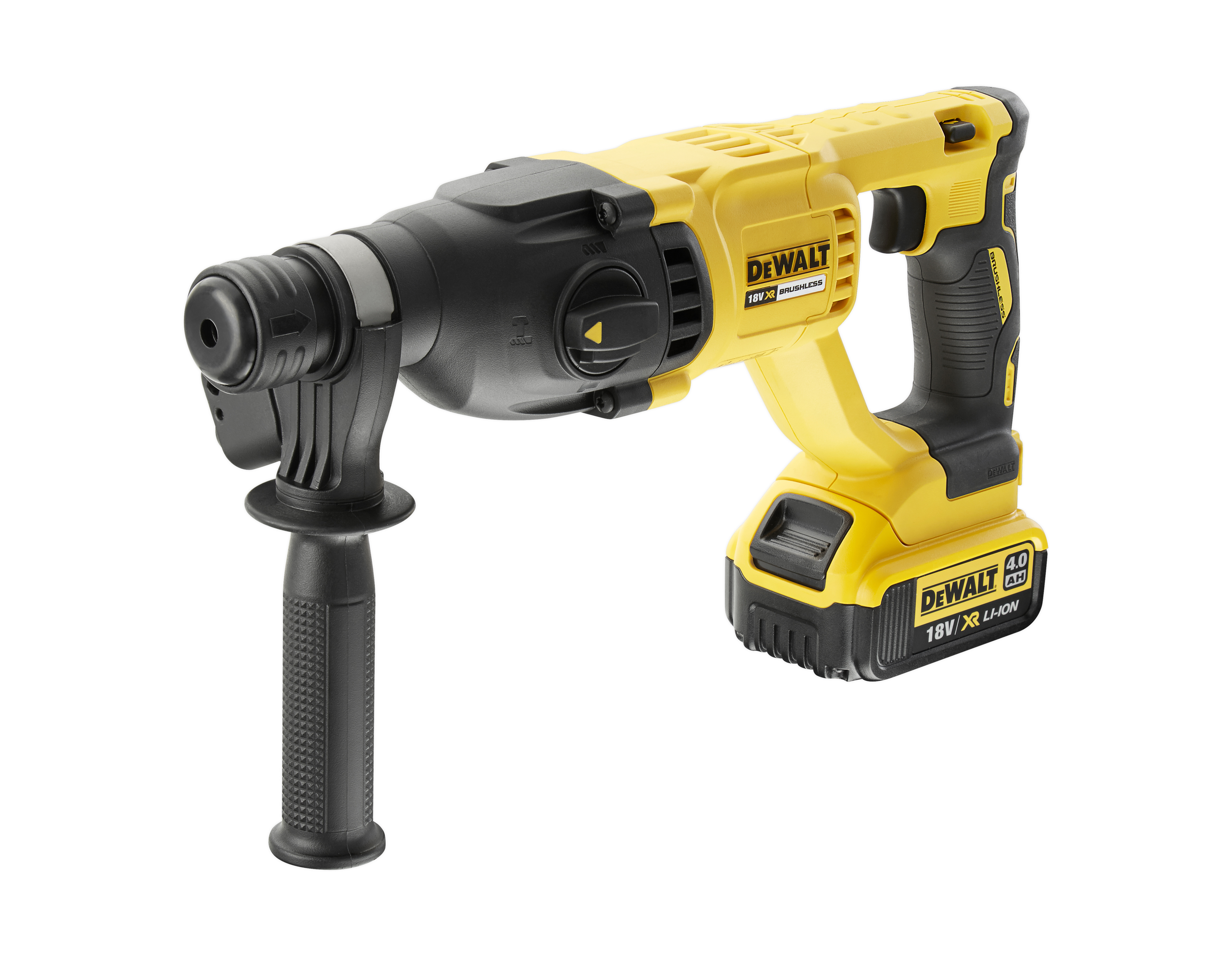 Πιστολέτο Μπαταρίας SDS-PLUS 2,6J Brushless XR 18V + Μπαταρία 4Ah Dewalt