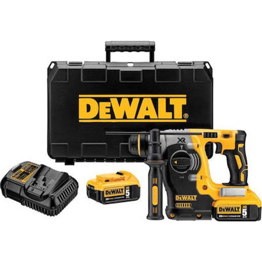 Πιστολέτο Μπαταρίας 24mm Brushless 2,1J XR 18V + Μπαταρίες 2x5Ah Dewalt