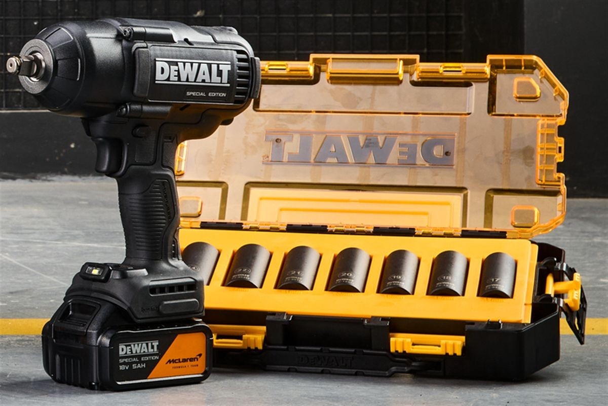 Σετ Καρυδάκια Μακριά 1/2" 7 Τεμαχίων McLaren Dewalt - 2