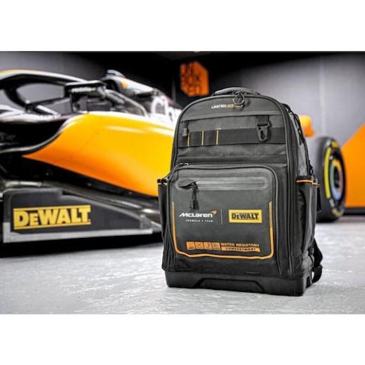 Τσάντα Εργαλείων Πλάτης Μαύρη McLaren F1 Team Pro Dewalt