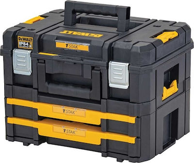 Εργαλειοθήκη με Συρτάρια Σετ T-Stak I + T-Stak IV Dewalt