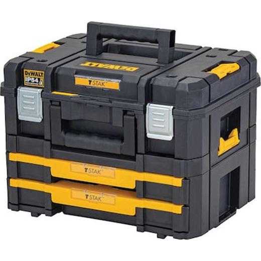 Εργαλειοθήκη με Συρτάρια Σετ T-Stak I + T-Stak IV Dewalt