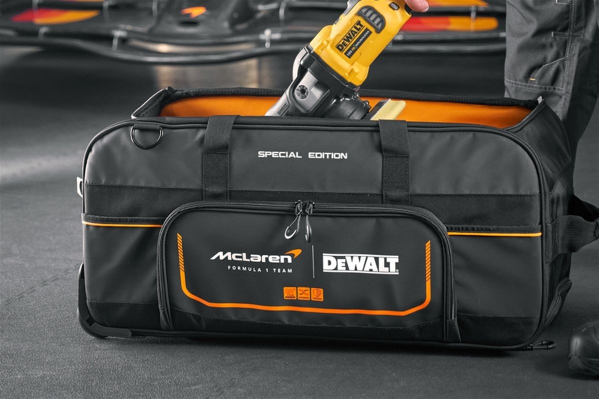 Μεγάλη Τσάντα Ταξιδιού με Ρόδες 28" McLaren Dewalt - 6