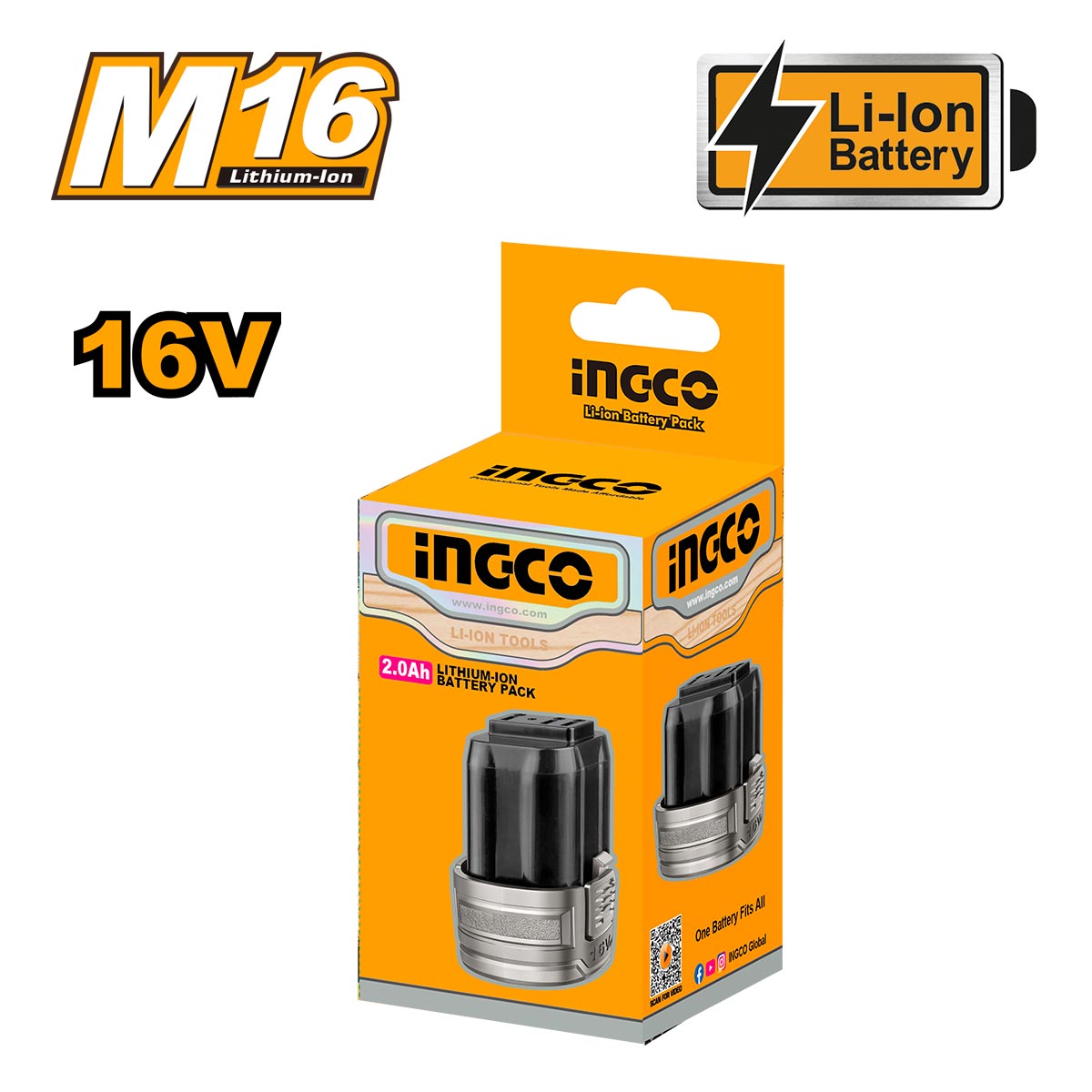Μπαταρία 16V 2.0Ah Li-Ion - 2