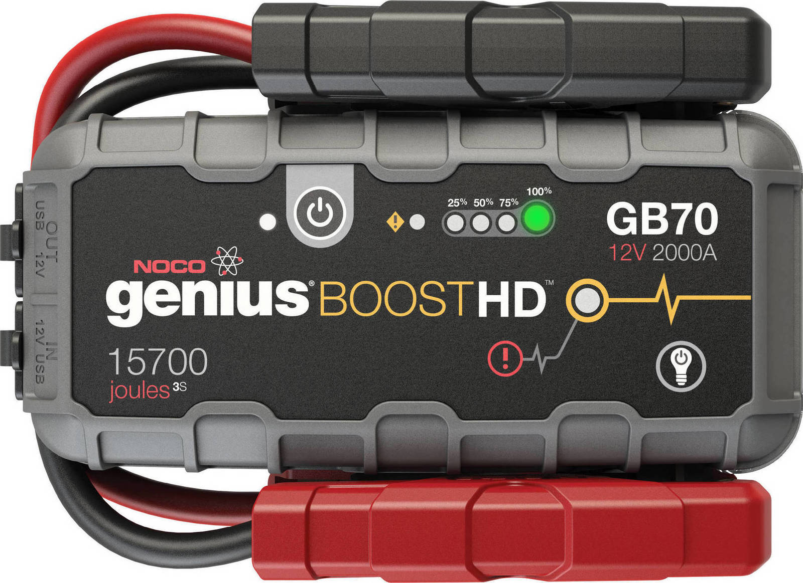 GB70 Genius Boost HD Φορητός Εκκινητής Μπαταρίας NOCO - 1