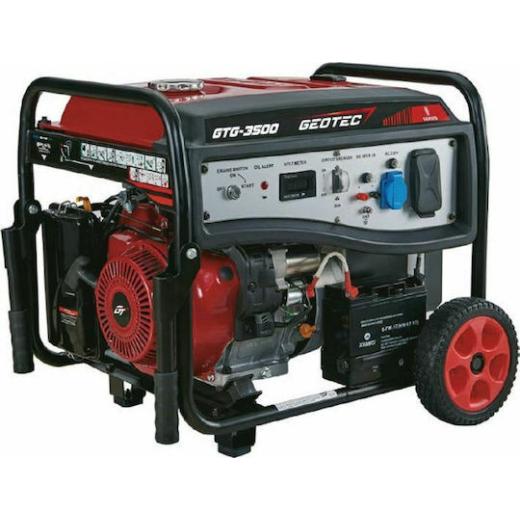GTG-3500E Γεννήτρια Βενζίνης με Μίζα 3,5kVA GEOTEC