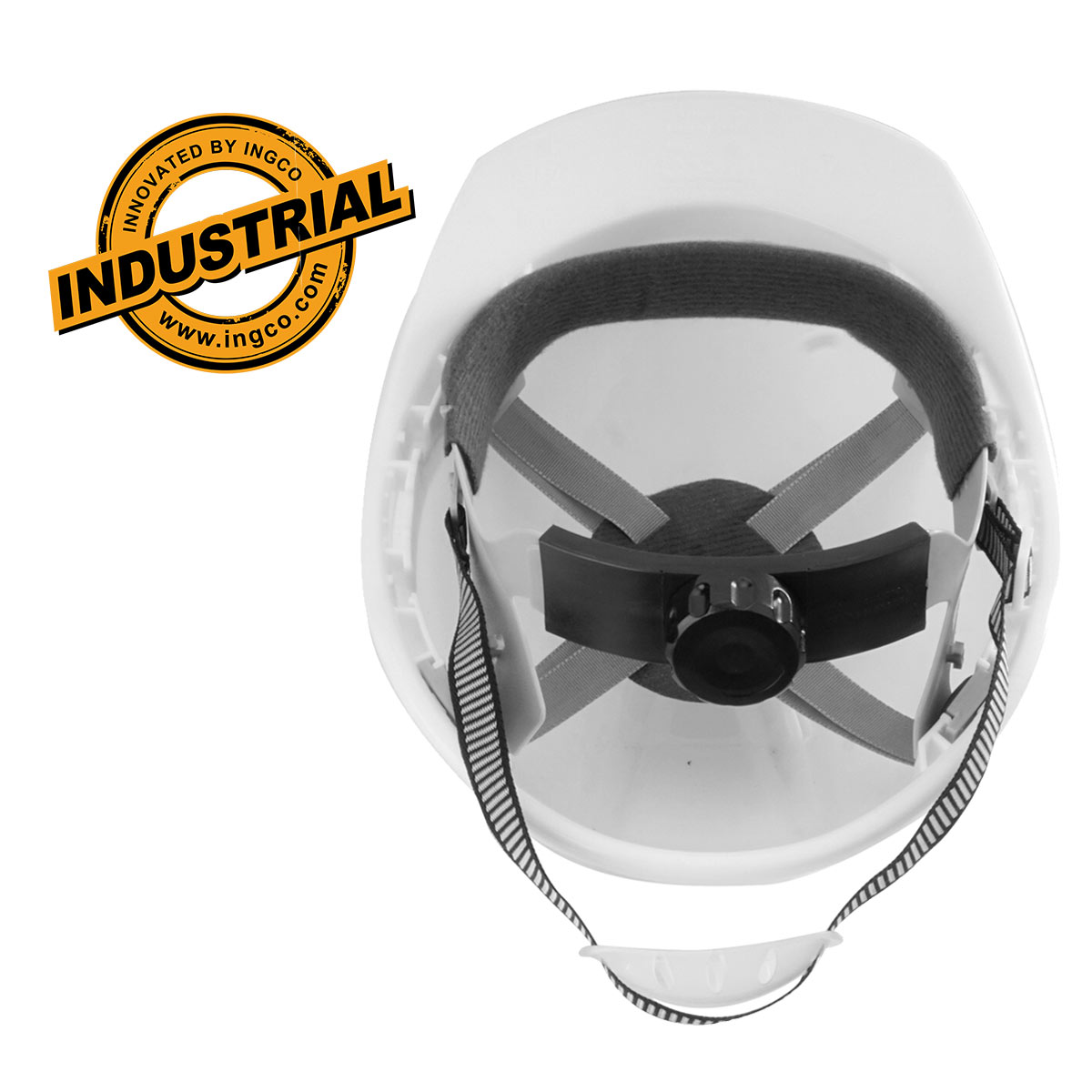 Safety Helmet with 4 Point Protection White - 2