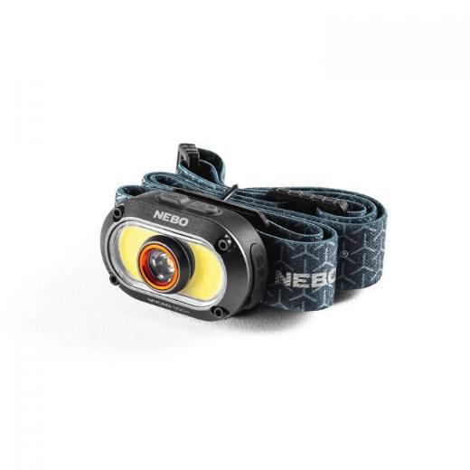 Φακός Κεφαλής Mycro 500+ Black Line Nebo