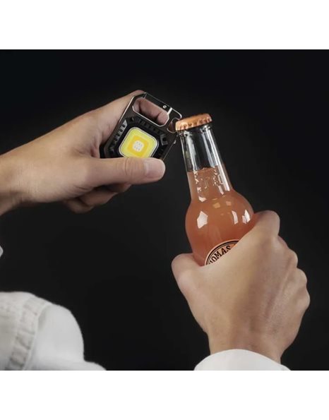 Φακός Μπρελόκ Επαναφορτιζόμενος LED 750lm και Ανοιχτήρι IP44 Emos - 3