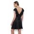 “V”-cut satin mini dress ARIELLA MIND MATTER 2023S027 - 2
