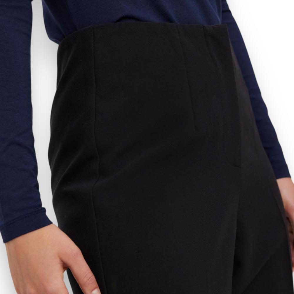 Black high waist trousers SANDY VERO MODA 10267685 - 2