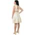 Cecilia Backless Boho Short Mini Dress V Neck Dress - 1