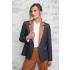 LA SOIE DENIM BLAZER ΜΕ ΠΕΤΟ ΑΠΟ ΔΕΡΜΑΤΙΝΗ 14501/25B - 0