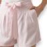 Light pink denim shorts MIA VERO MODA 10209543 - 3
