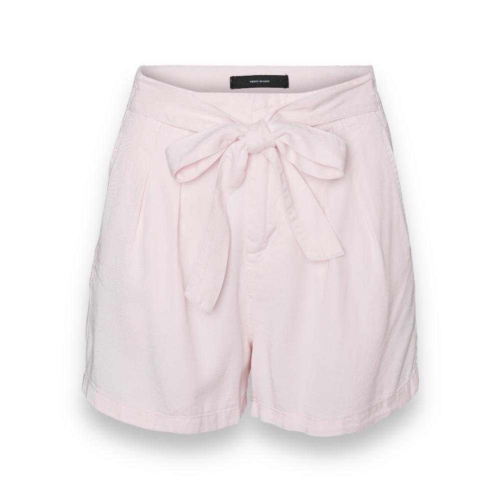 Light pink denim shorts MIA VERO MODA 10209543
