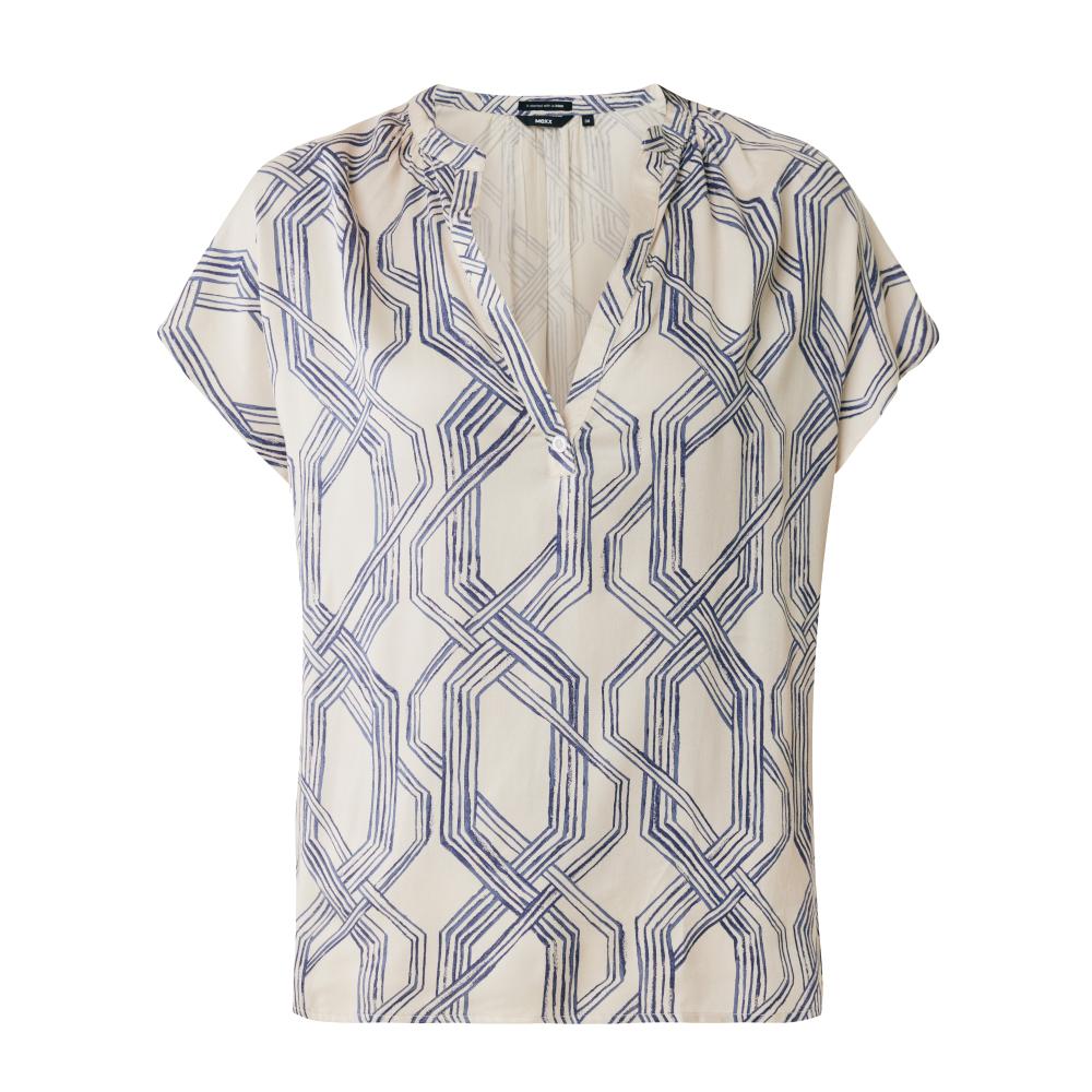 SWIRL CHAIN PRINT BLOUSE MEXX MF006103151W-01