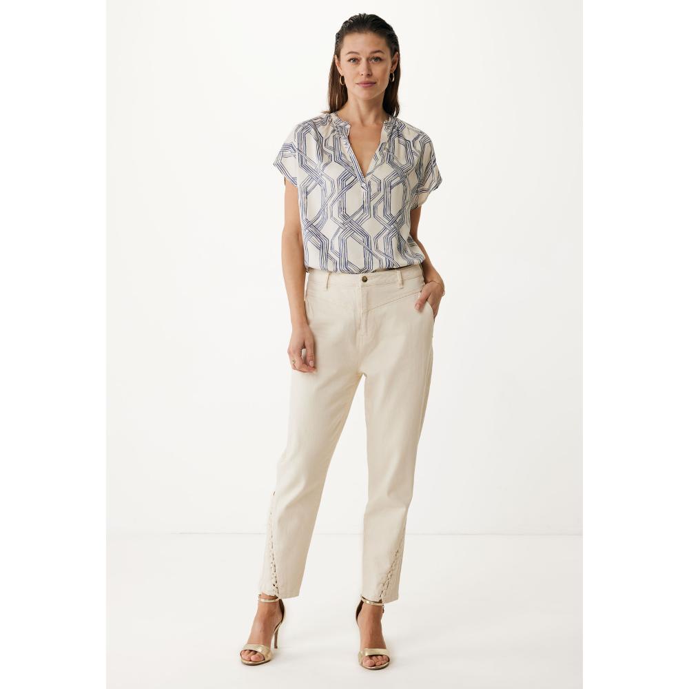 SWIRL CHAIN PRINT BLOUSE MEXX MF006103151W-01