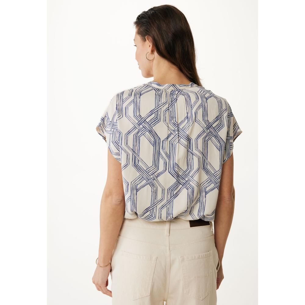 SWIRL CHAIN PRINT BLOUSE MEXX MF006103151W-01