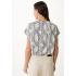 SWIRL CHAIN PRINT BLOUSE MEXX MF006103151W-01 - 4