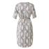 REGULAR SWIRL CHAIN PRINT DRESS MEXX MF006302051W-01 - 2