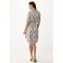 REGULAR SWIRL CHAIN PRINT DRESS MEXX MF006302051W-01 - 4