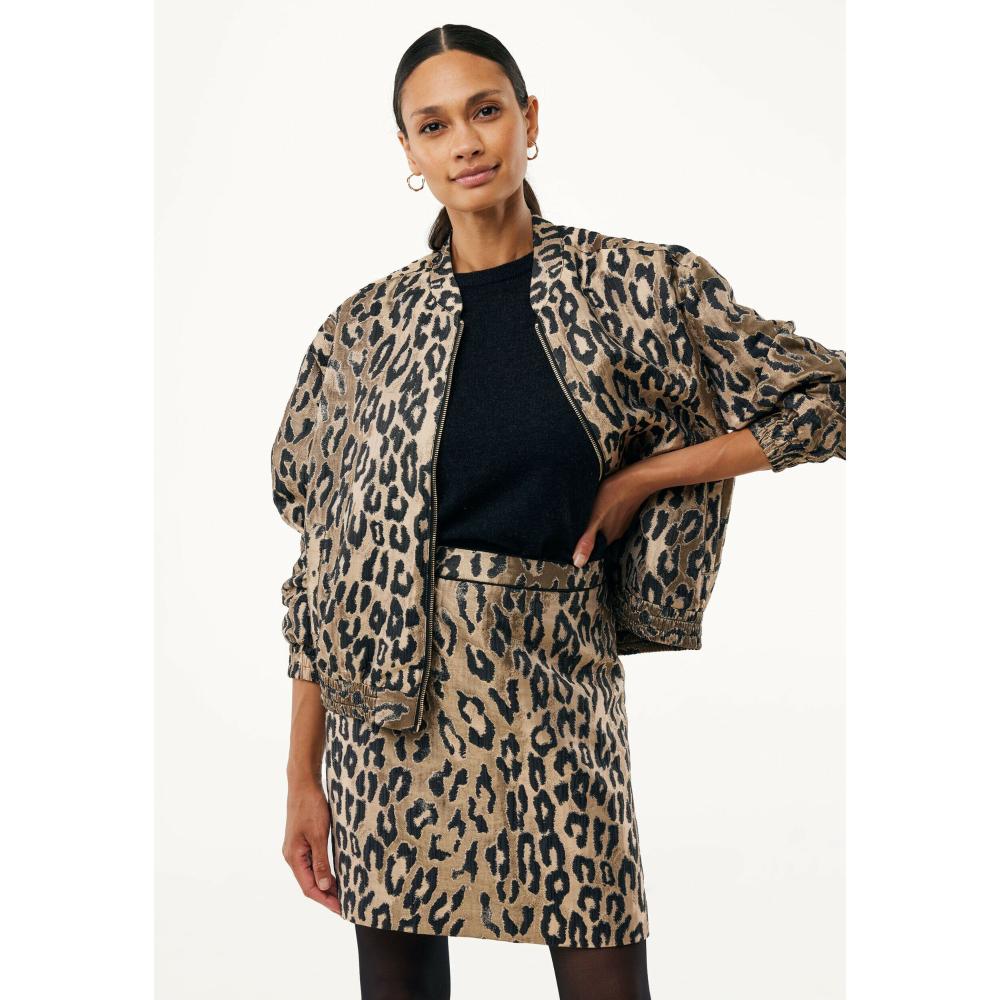 MEXX LEOPARD JACQUARD BOMBER MF006405053W