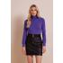 Faux leather belted mini skirt STORMI MIND MATTER - 0