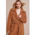 Double-breasted belted camel coat WILLOM MIND MATTER  - 1