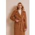 Double-breasted belted camel coat WILLOM MIND MATTER  - 3