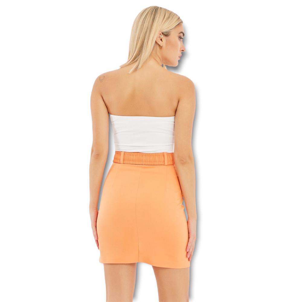 MIND MATTER RUSH High-rise waist mini skirt 2022S308