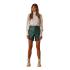MIND MATTER SOMMER Asymmetric faux leather shorts 2022W022 - 3